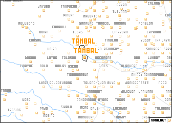 map of Tambal