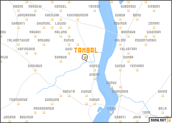 map of Tambal