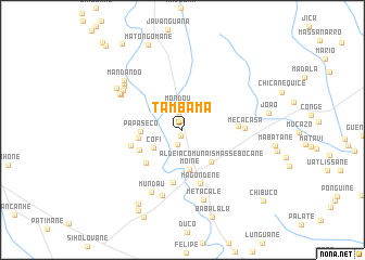 map of Tambama