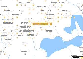 map of Tambandinto