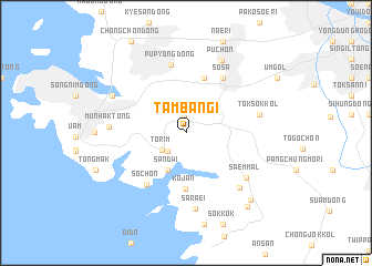 map of Tambangi