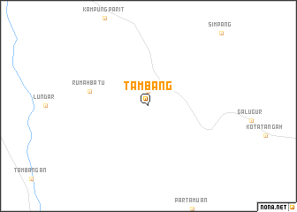 map of Tambang