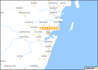 map of Tambarani