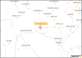 map of Tambara