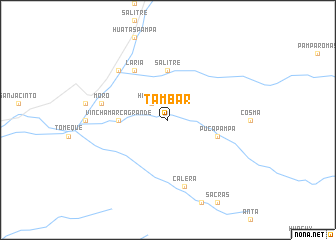 map of Tambar