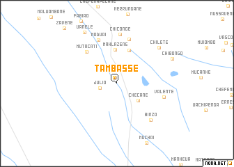 map of Tambasse