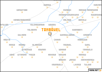 map of Tambawel