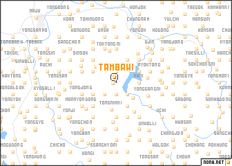 map of Tambawi