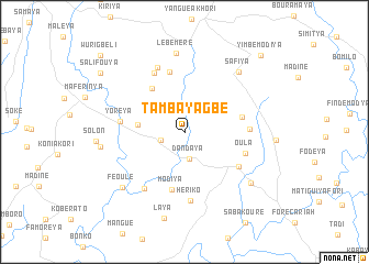 map of Tambayagbé