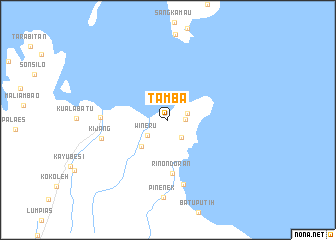 map of Tamba