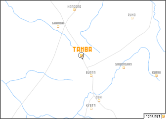 map of Tamba