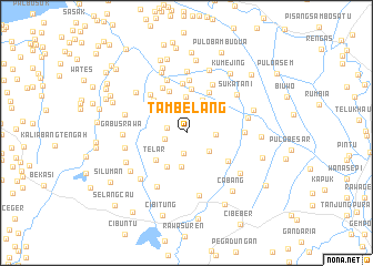 map of Tambelang