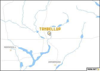 map of Tambellup