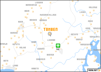 map of Tamben