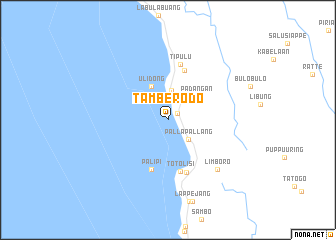 map of Tamberodo