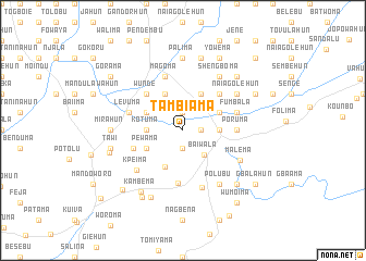 map of Tambiama