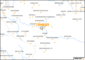 map of Tambīān