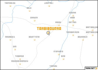 map of Tambibourma