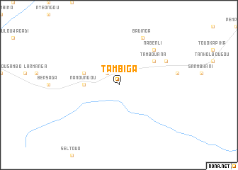 map of Tambiga