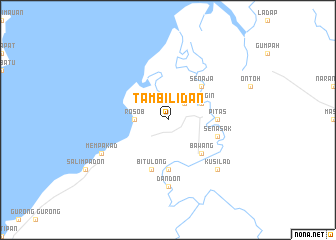 map of Tambilidan