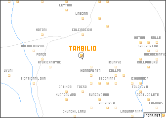 map of Tambilio