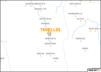 map of Tambillos