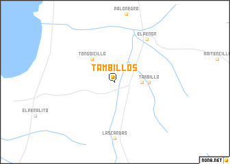 map of Tambillos