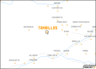 map of Tambillos