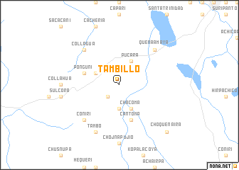 map of Tambillo