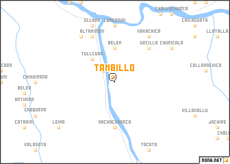 map of Tambillo