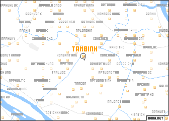 map of Tam Bình