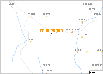 map of Tambipèrga