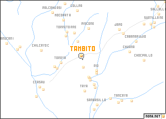 map of Tambito