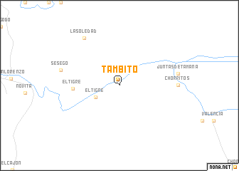 map of Tambito