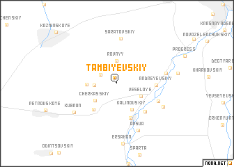 map of (( Tambiyevskiy ))