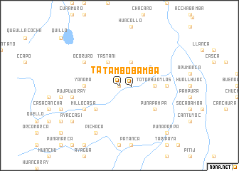 map of Tambobamba