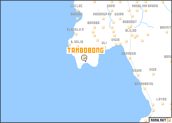 map of Tambobong