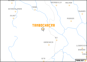 map of Tambo Chacra