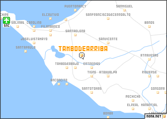 map of Tambo de Arriba