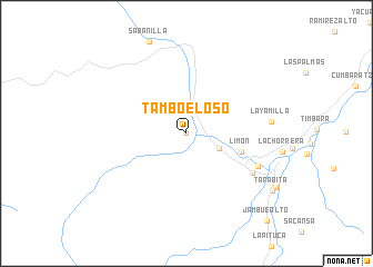 map of Tambo El Oso