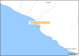 map of Tambo Grande