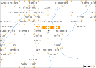 map of Tambo-guaico