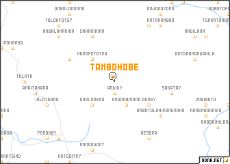 map of Tambohobe