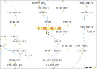 map of Tamboholava