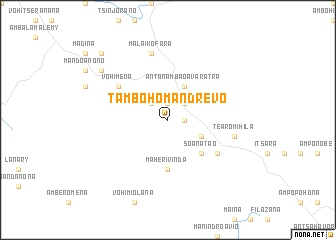 map of Tambohomandrevo