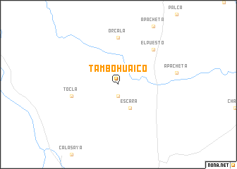 map of Tambohuaico