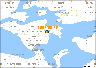 map of Tambohuse
