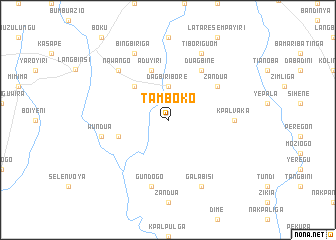 map of Tamboko