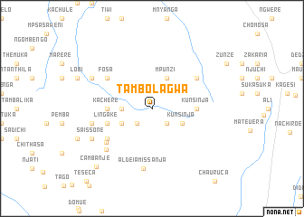 map of Tambolagwa
