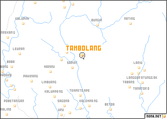 map of Tambolang